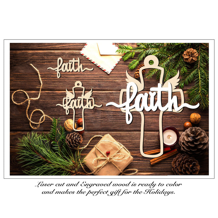 Faith Cross Laser Cut