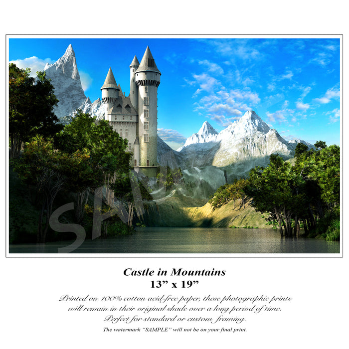 Castle in Mountains