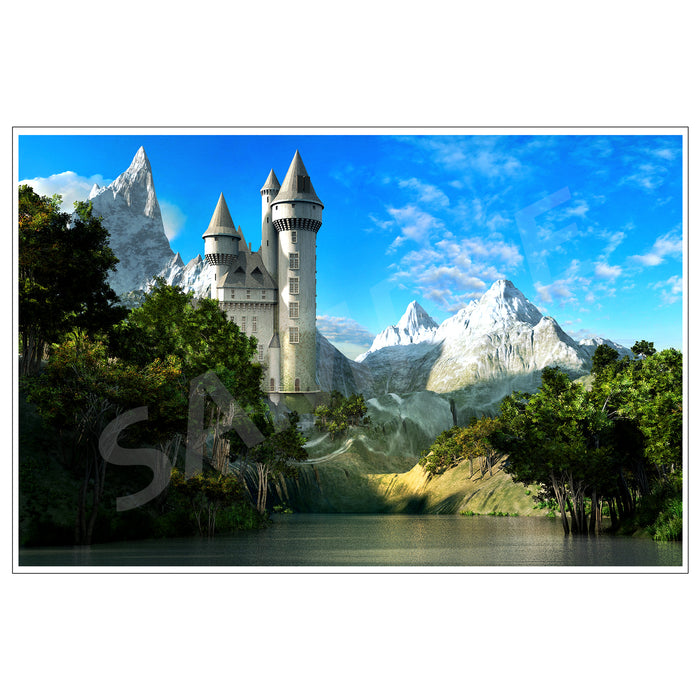 Castle in Mountains