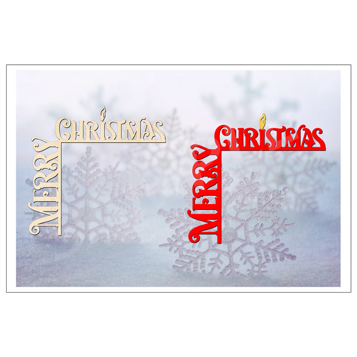 Merry Christmas Door Corner