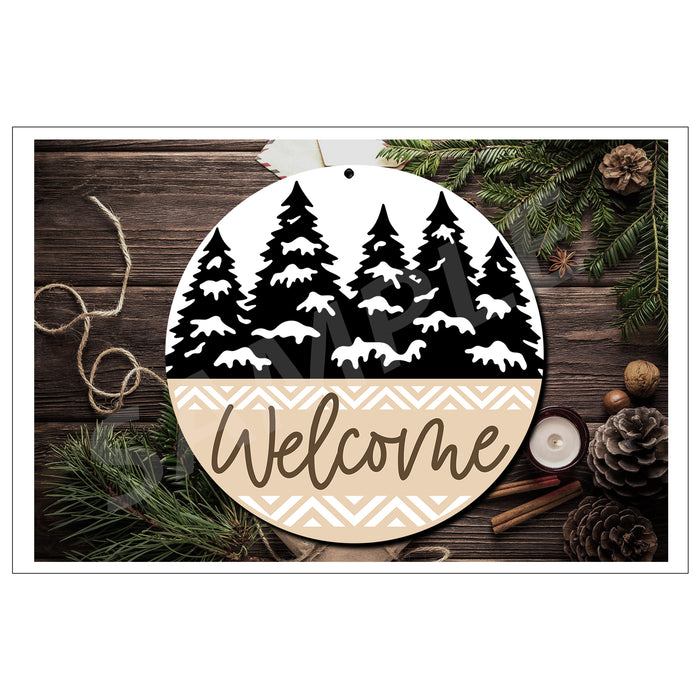 Welcome Laser Cut